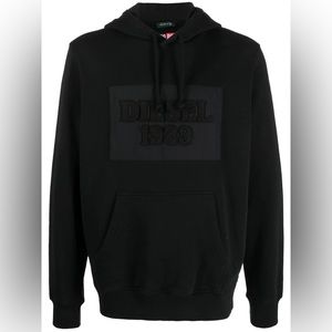 Diesel Logo Patch Hoodie